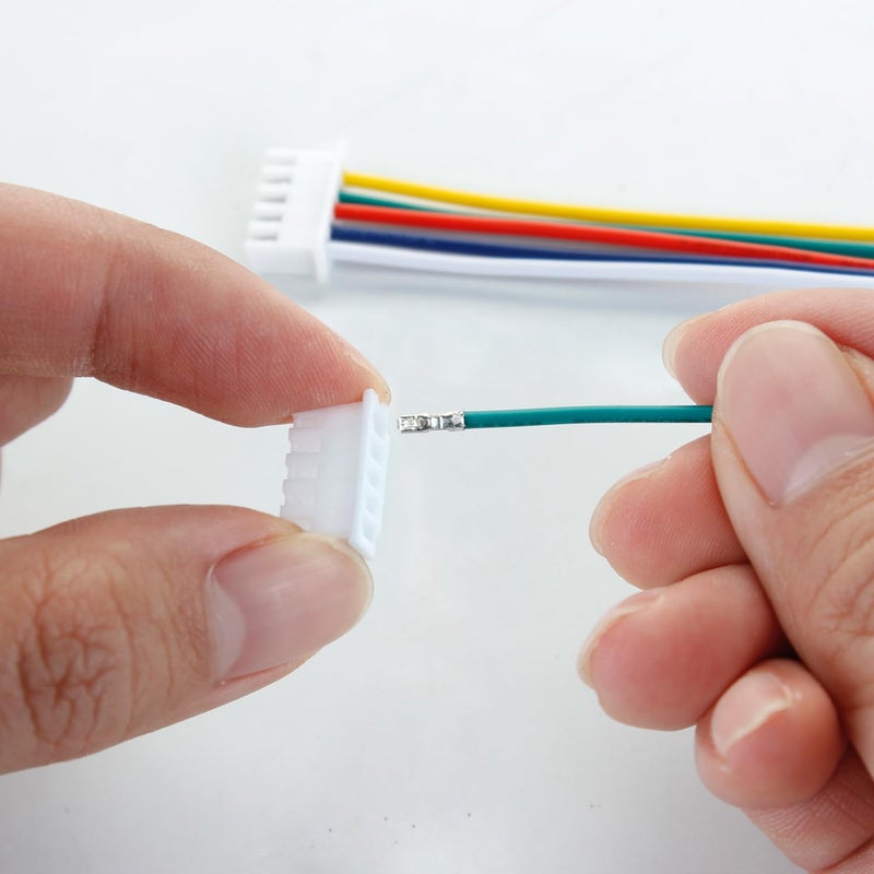 ProCircFix 2.54mm XH Connector Socket Kit - Pre-Crimped Cables, 2/3/4/5/6/7-Pin Housing, Male & Female Connectors, Compatible with JST-XH Connector Standards - Image 5